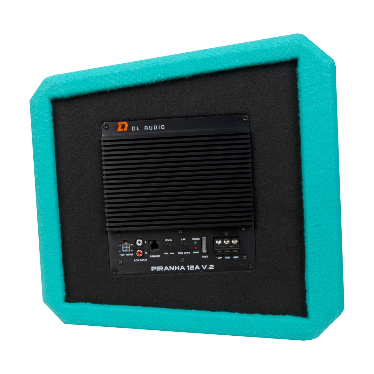картинка Сабвуфер корпусной активный DL AUDIO Piranha 12A Marine V.2 купить в магазине CAROBASS