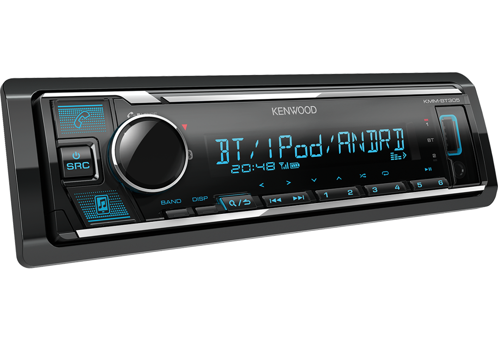 картинка Автомагнитола KENWOOD KMM-BT305 купить в магазине CAROBASS