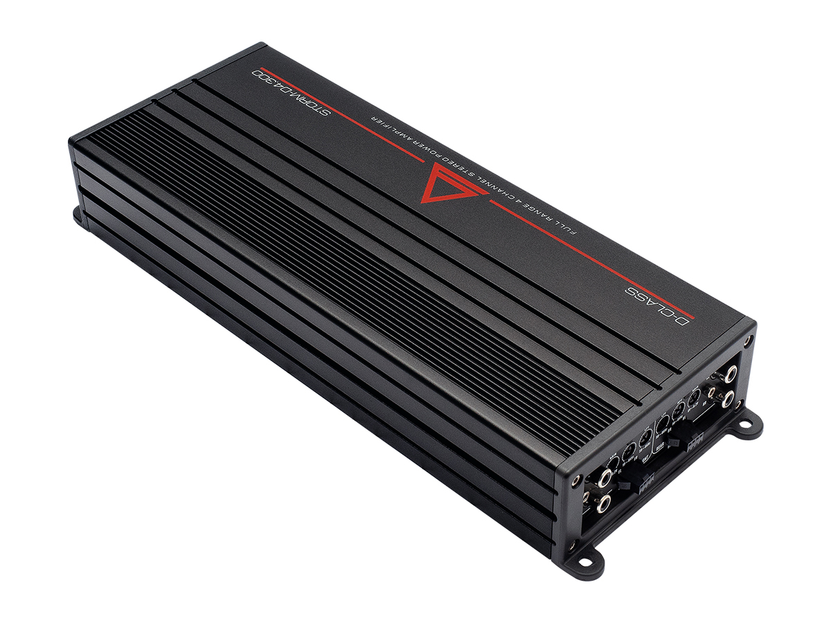 картинка Усилитель 4-х канальный AURA STORM-D4.300 купить в магазине CAROBASS