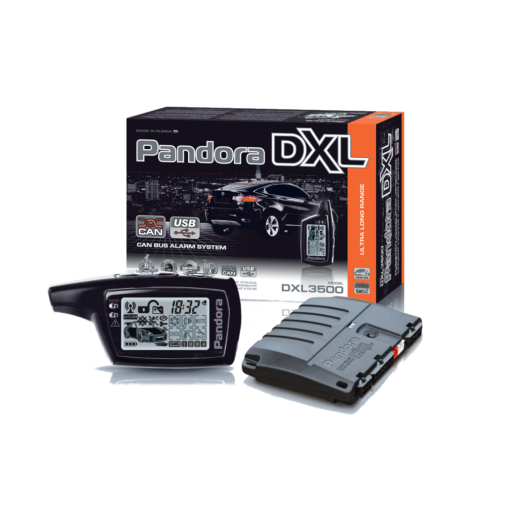 картинка Автосигнализация с автозапуском Pandora DXL 3500 купить в магазине CAROBASS