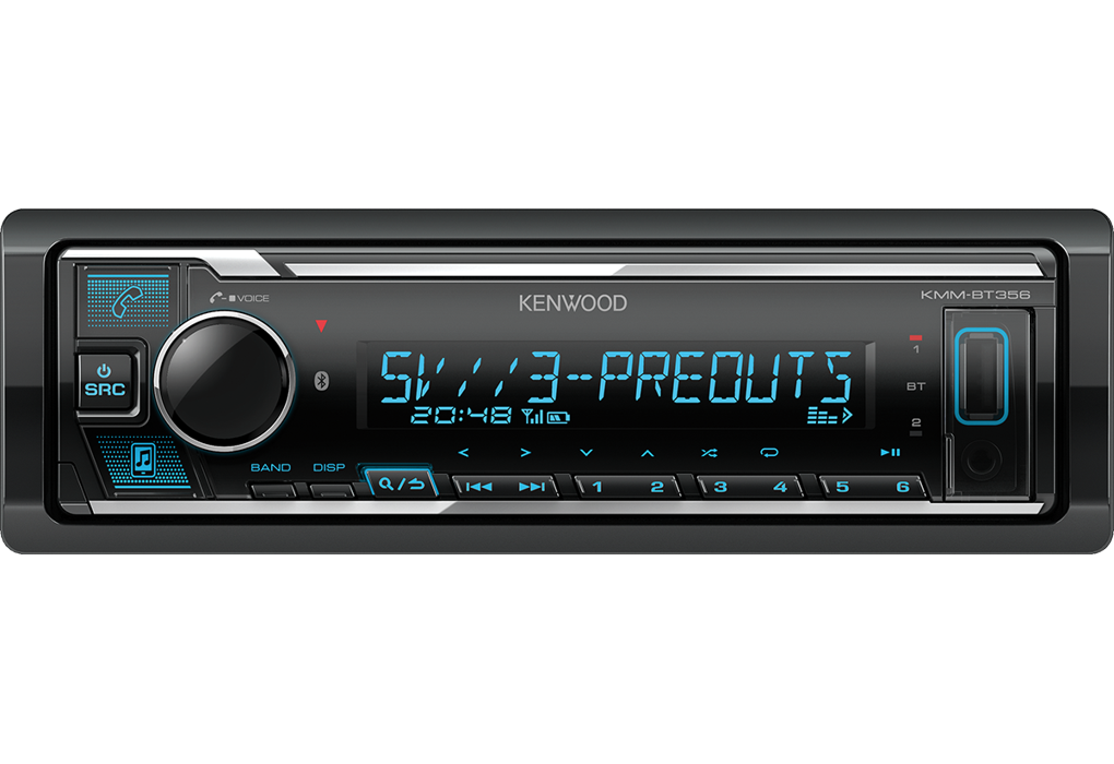 картинка Автомагнитола KENWOOD KMM-BT356 купить в магазине CAROBASS
