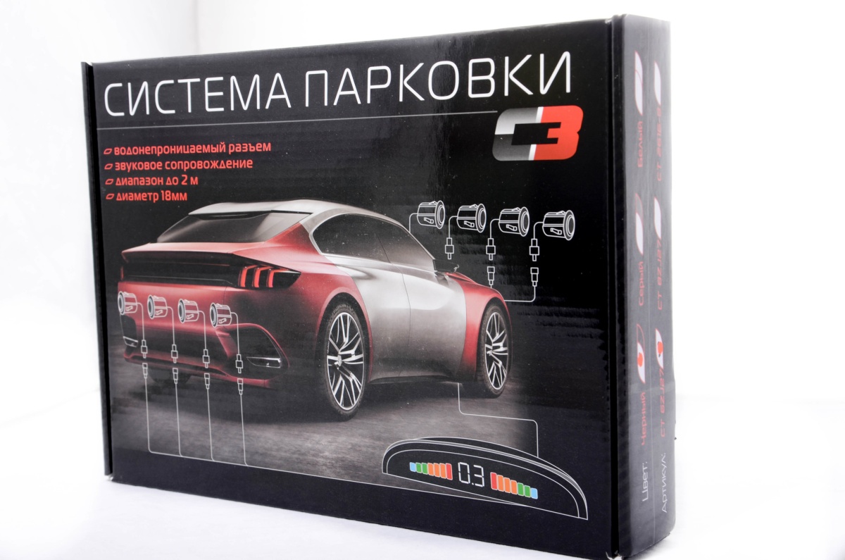 картинка Парковочный радар C-TRI CT 6ZJ27 купить в магазине CAROBASS