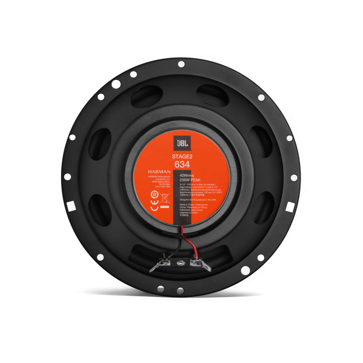 картинка AC 6.5" коаксиальная JBL STAGE2 634 купить в магазине CAROBASS