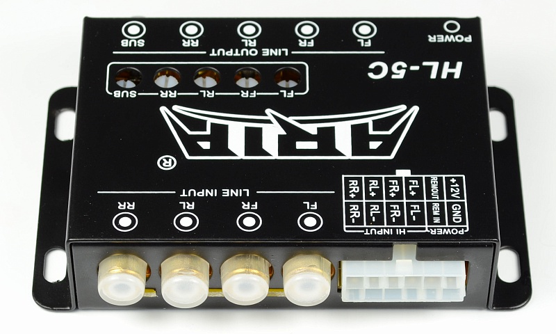 картинка Преобразователь уровня сигнала ARIA HL-5C купить в магазине CAROBASS