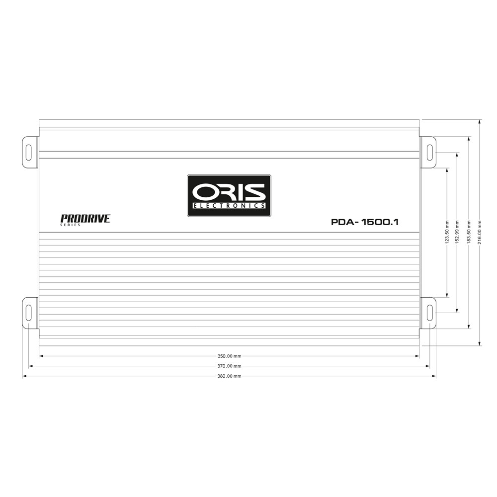 картинка Усилитель 1 канальный ORIS PDA-1500.1 купить в магазине CAROBASS