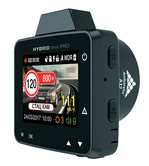 картинка Видеорегистратор с GPS SilverStone F1 HYBRID mini PRO купить в магазине CAROBASS