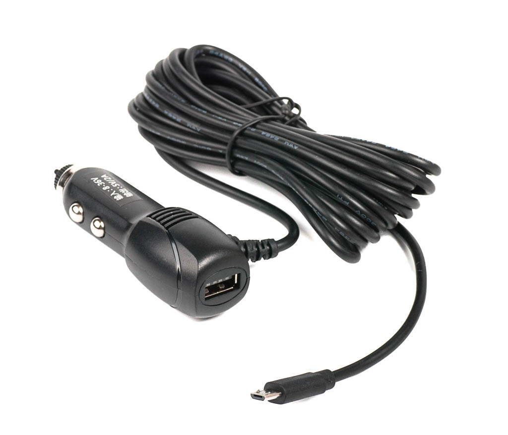 картинка Автомобильное ЗУ microUSB с гнездом USB RECXON AZU-3 купить в магазине CAROBASS