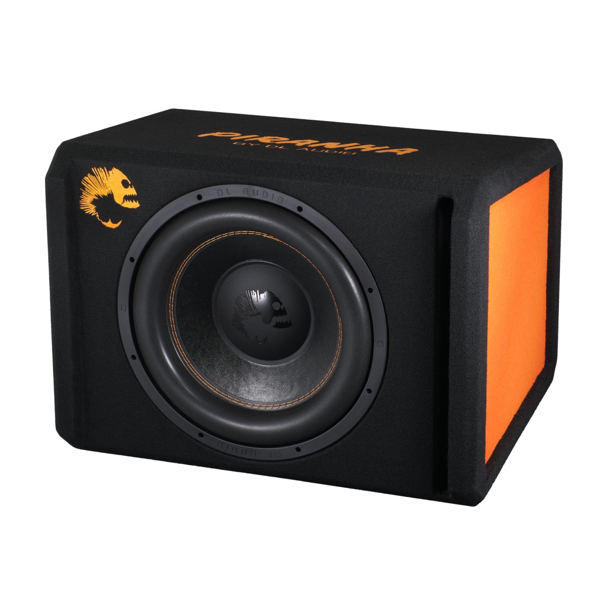 картинка Сабвуфер корпусной активный DL AUDIO Piranha 15A Black V.2 купить в магазине CAROBASS