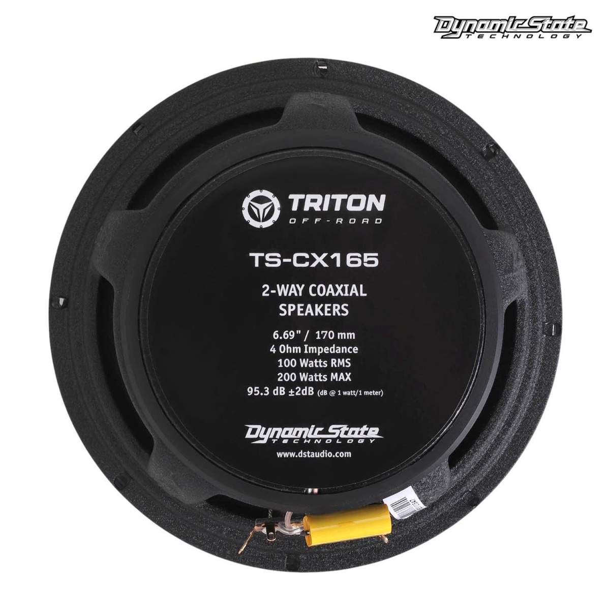 картинка AC 6.5" коаксиальная DYNAMIC STATE TRITON TS-CX165 купить в магазине CAROBASS