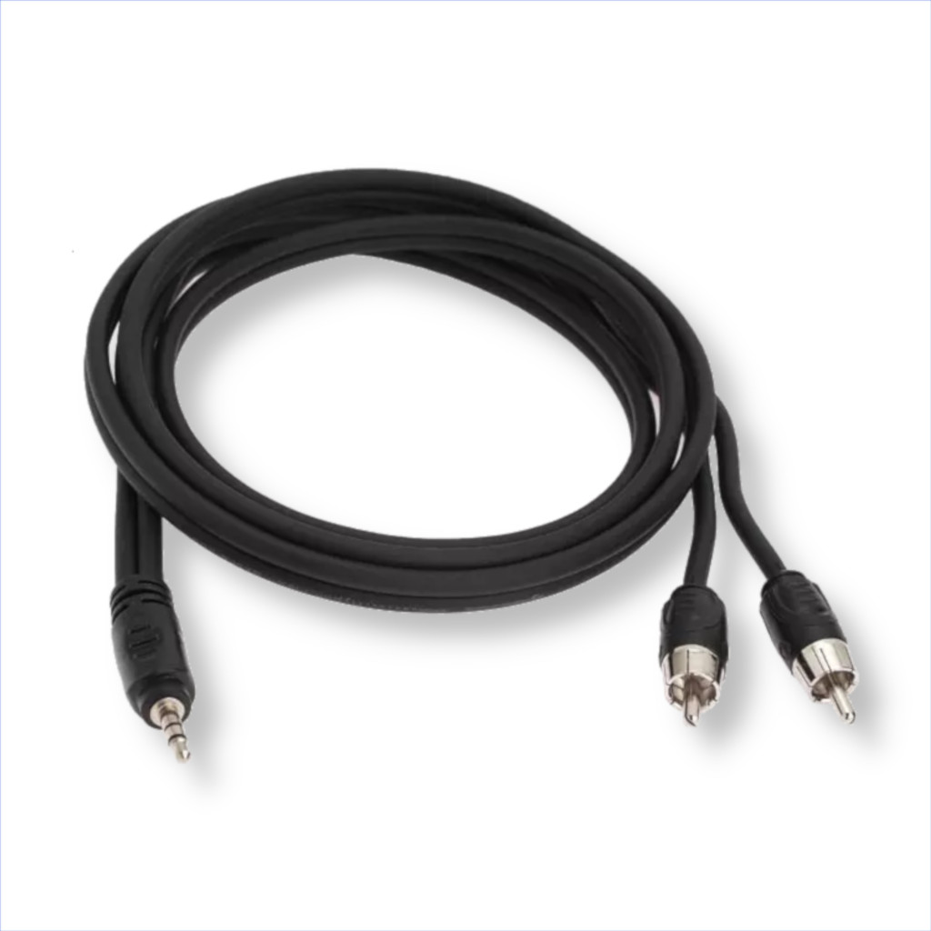 картинка Кабель Mini Jack - 2RCA Dynamic State RCP купить в магазине CAROBASS