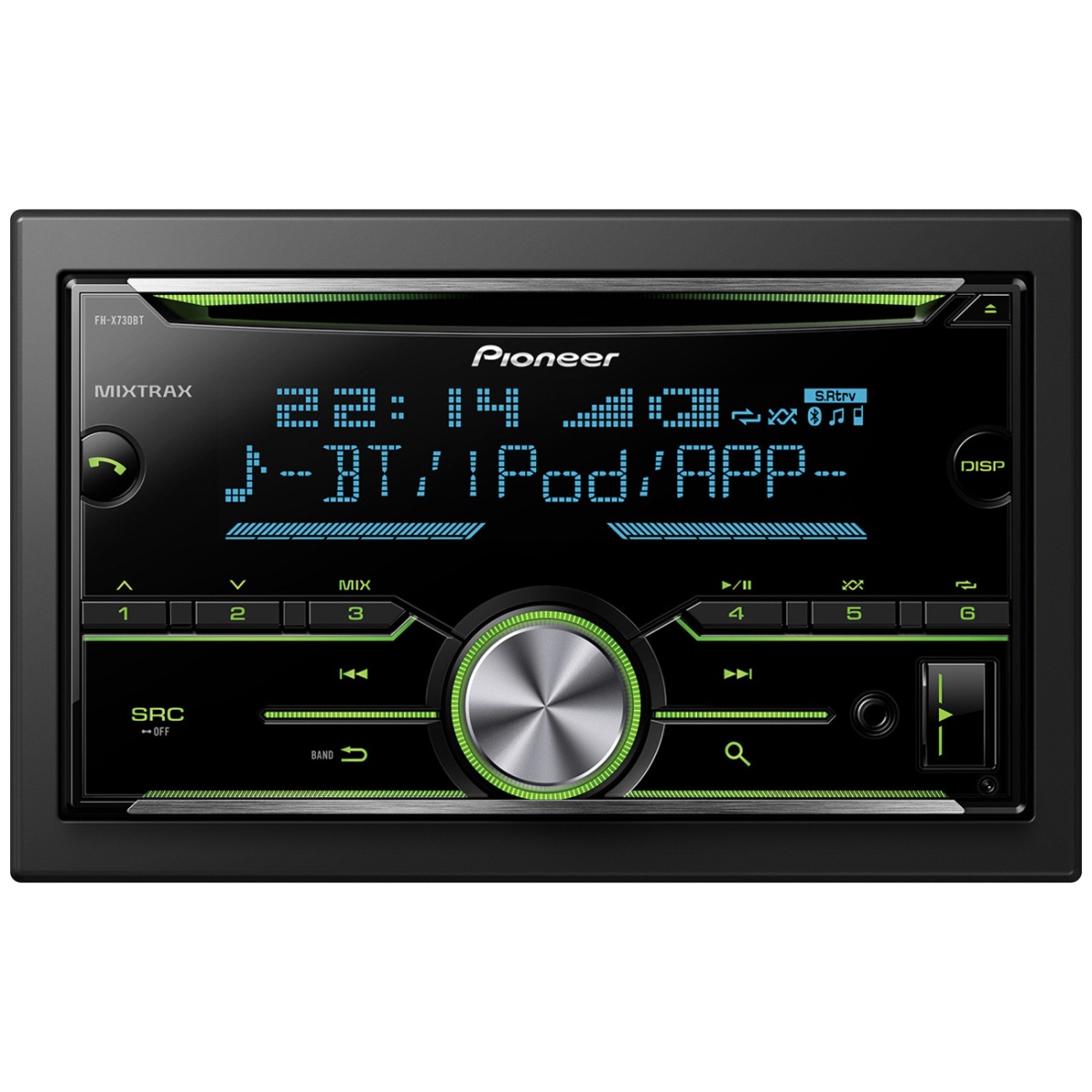 картинка Автомагнитола PIONEER FH-X730BT купить в магазине CAROBASS