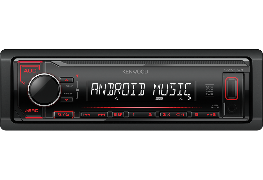 картинка Автомагнитола KENWOOD KMM-104RY купить в магазине CAROBASS
