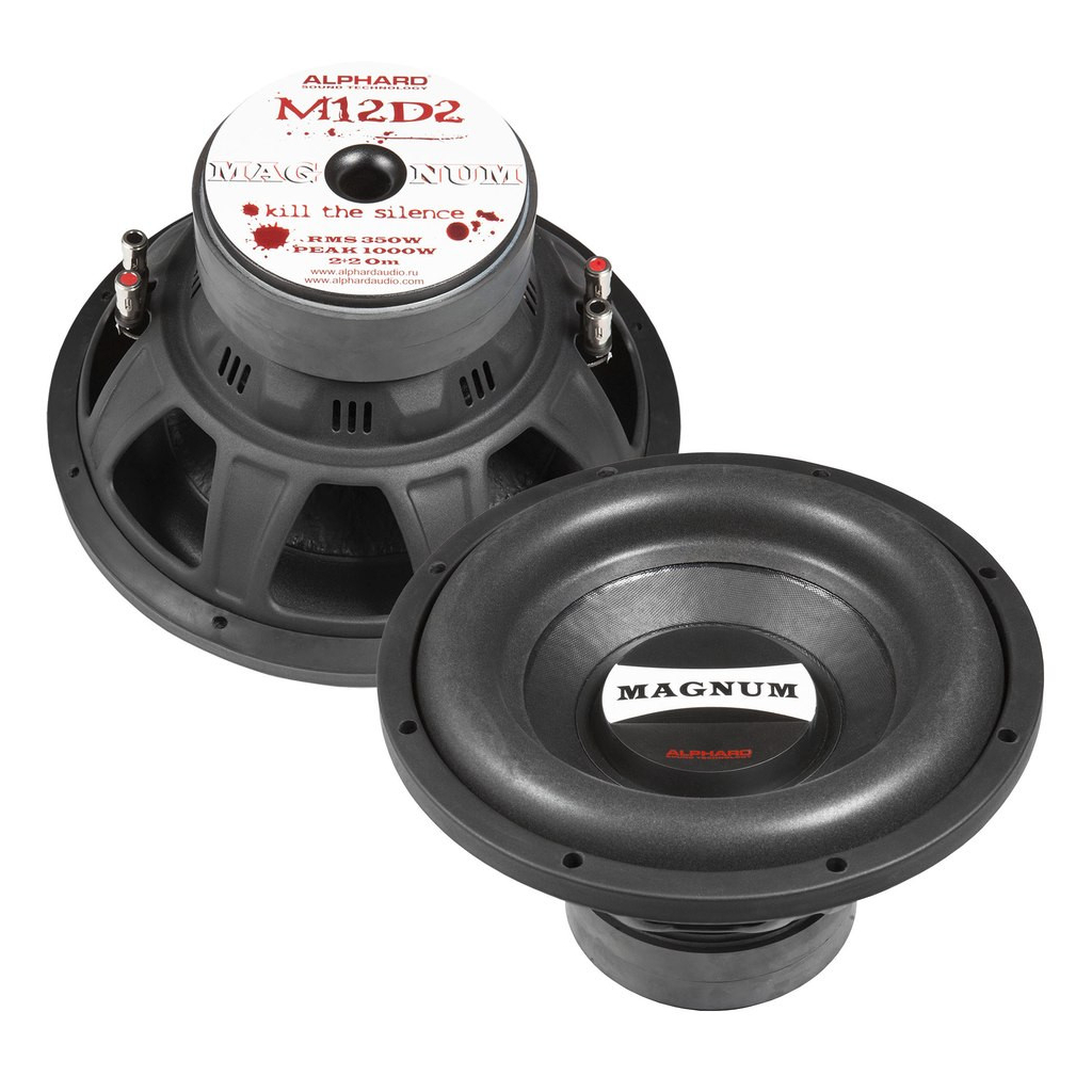 картинка Сабвуфер 12″ ALPHARD Magnum M12D2 купить в магазине CAROBASS
