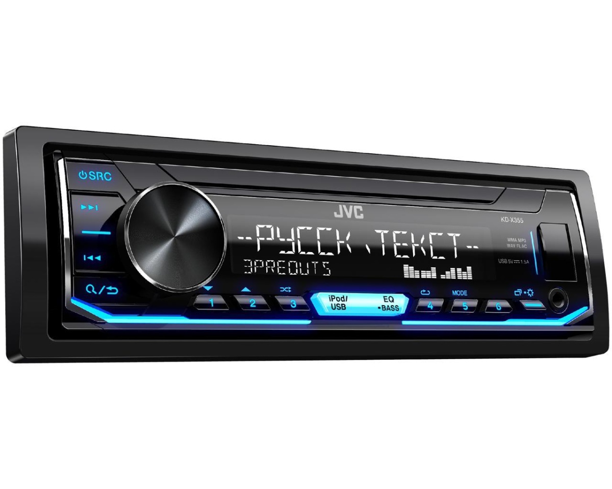 картинка Автомагнитола JVC KD-X355 купить в магазине CAROBASS
