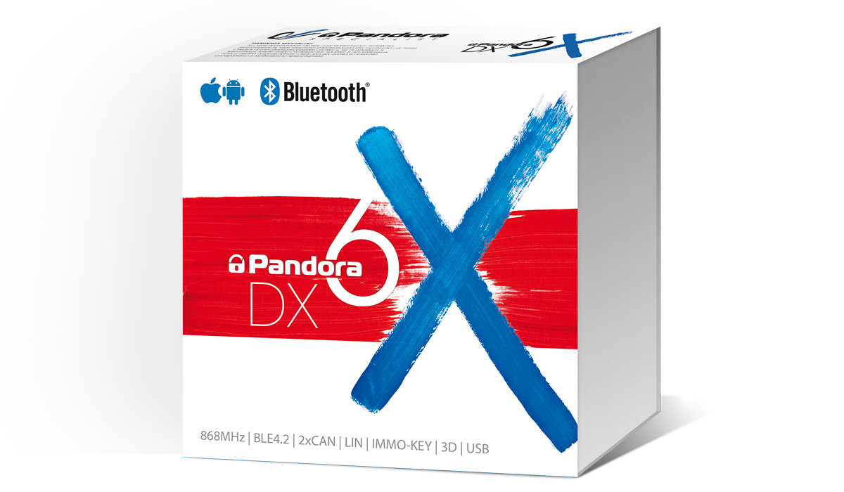 картинка Автосигнализация с обратной связью Pandora DX 6X купить в магазине CAROBASS