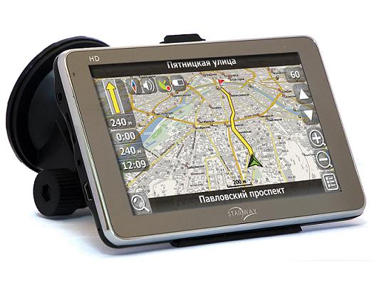 картинка GPS-навигатор STARWAY 5″ Touch купить в магазине CAROBASS
