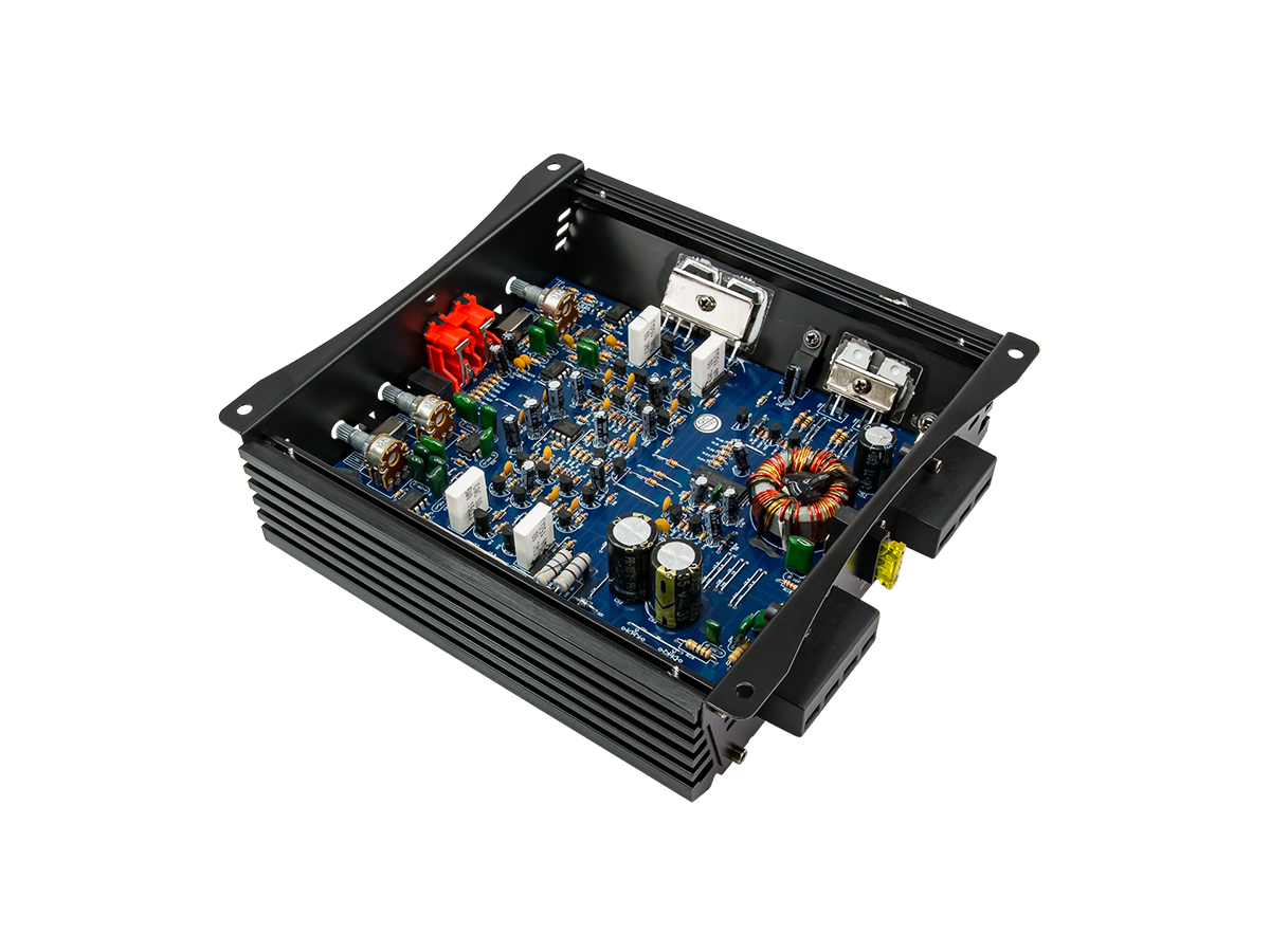 картинка Усилитель 2-х канальный AURA AMP-2.60 купить в магазине CAROBASS