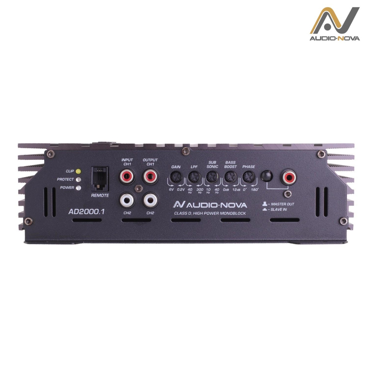 картинка Усилитель 1 канальный AUDIO NOVA AD2000.1 купить в магазине CAROBASS