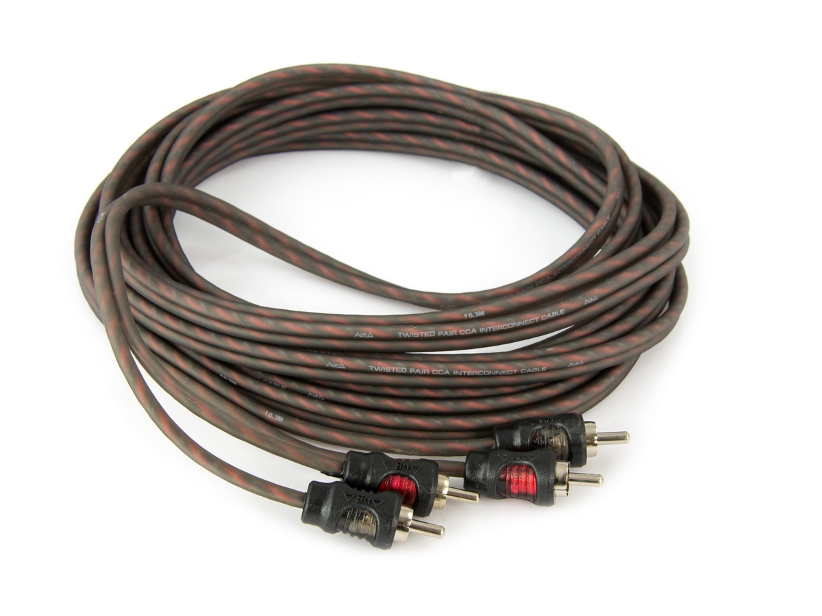 картинка Межблочный кабель AURA RCA-0250 купить в магазине CAROBASS