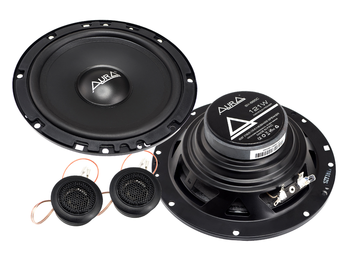 картинка AC 6.5" компонентная AURA SX-B65C купить в магазине CAROBASS