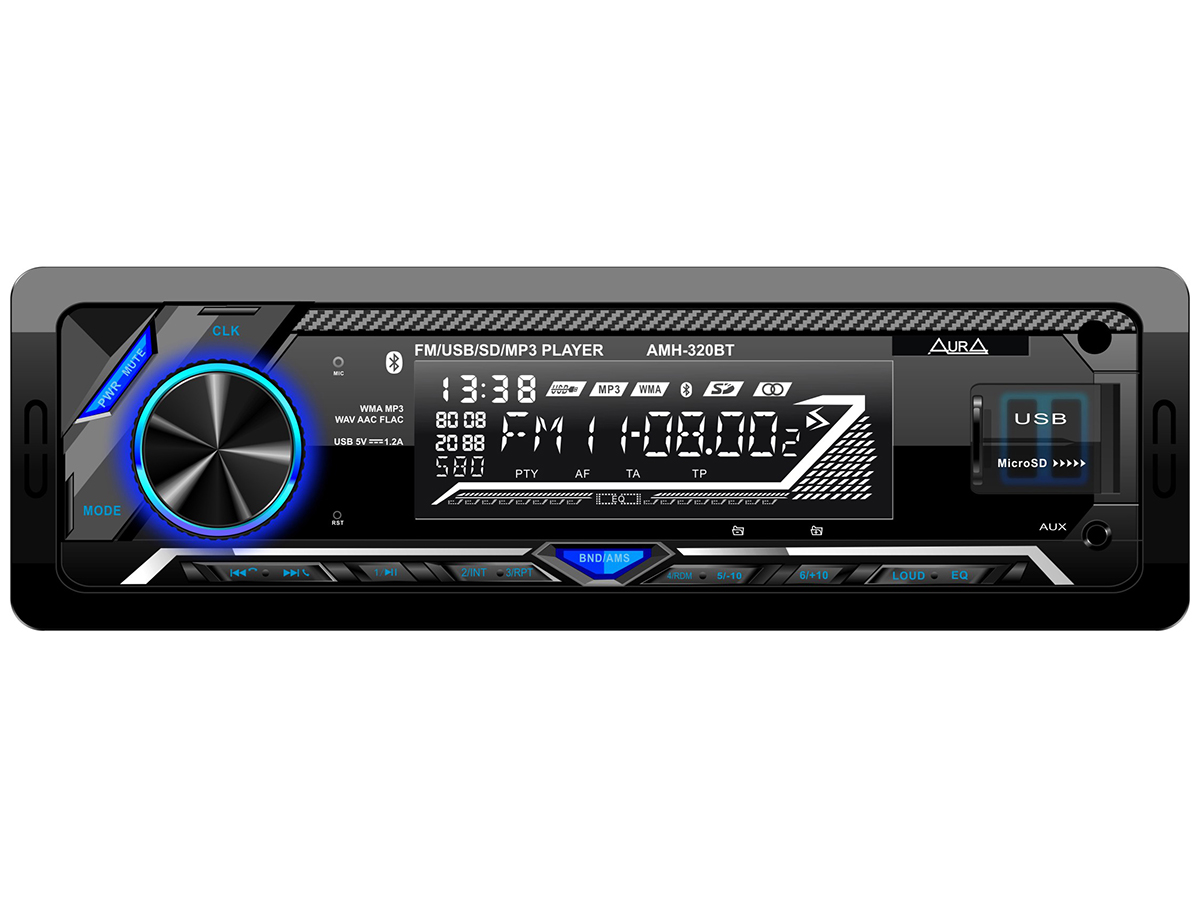 картинка Автомагнитола AURA AMH-320BT купить в магазине CAROBASS