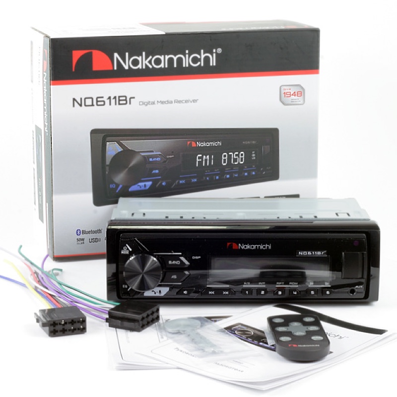 картинка Автомагнитола Nakamichi NQ611BR купить в магазине CAROBASS