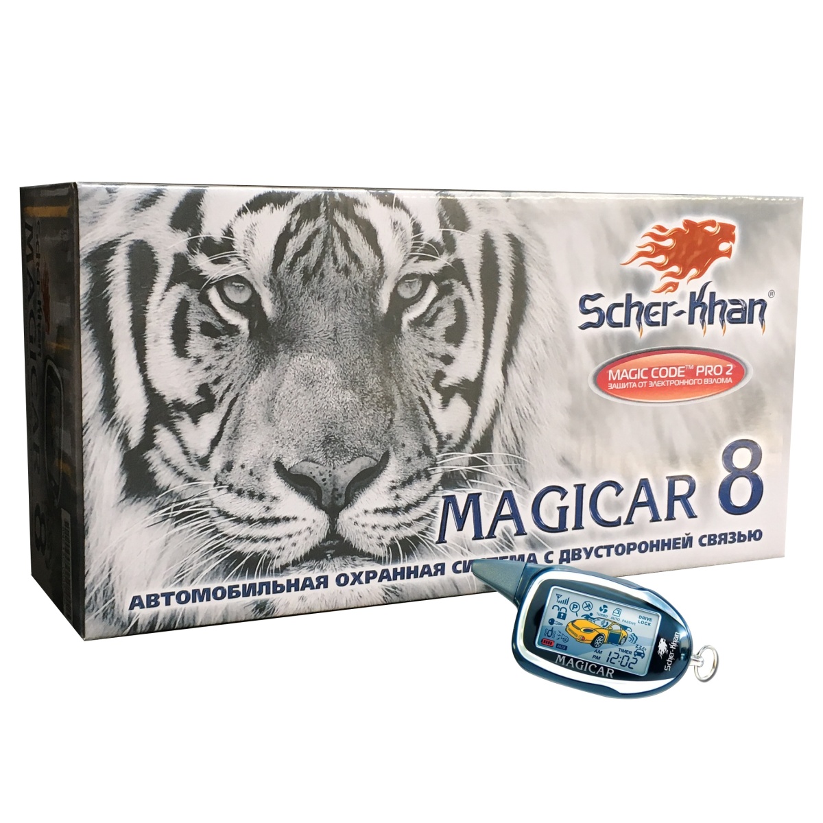 картинка Автосигнализация с обратной связью Scher-Khan Magicar 8 купить в магазине CAROBASS