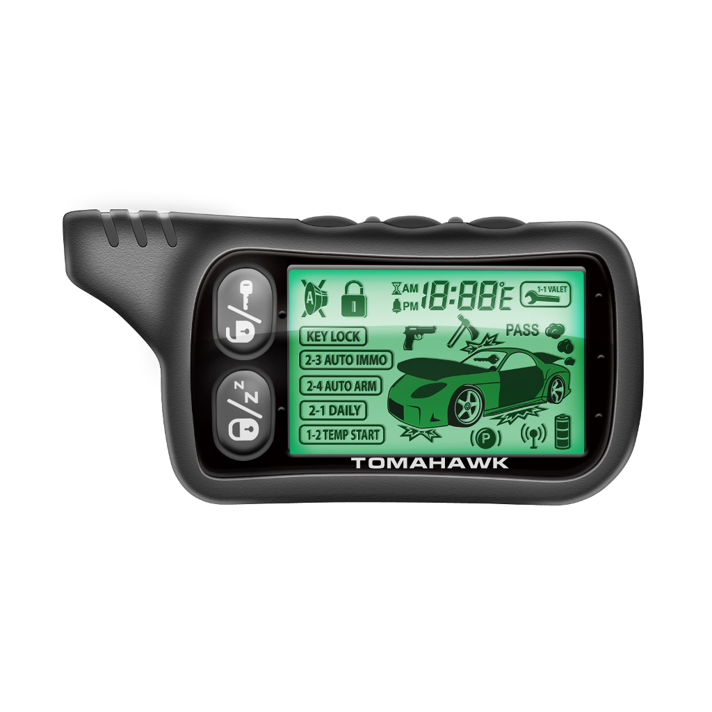 картинка Брелок с ЖКИ Tomahawk TZ-7010/9020/9030 купить в магазине CAROBASS