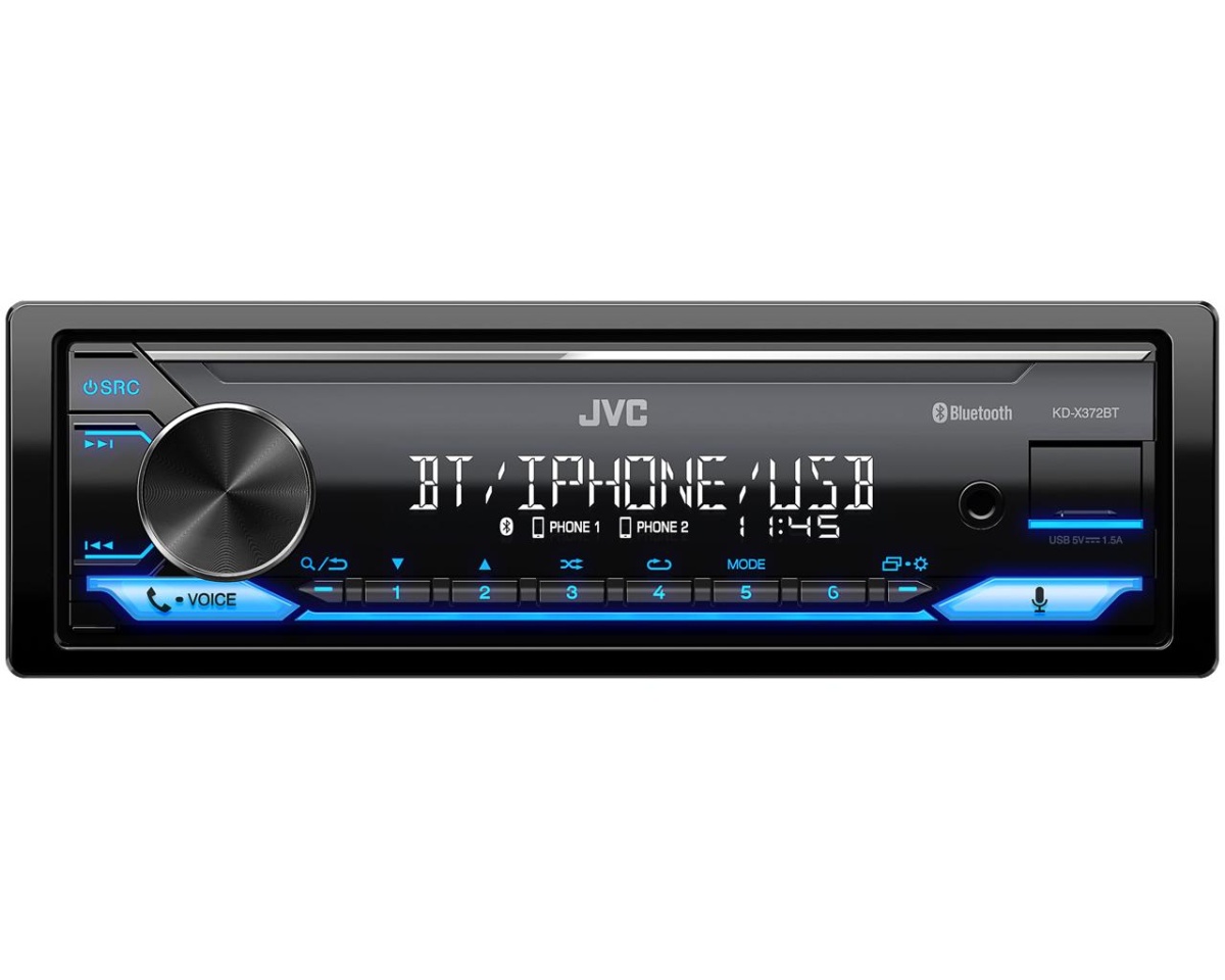 картинка Автомагнитола JVC KD-X372BT купить в магазине CAROBASS