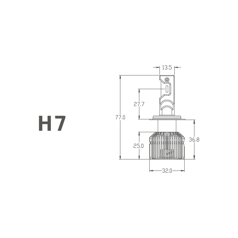 картинка Лампы LED H7 MTF Light Dynamic Vision купить в магазине CAROBASS