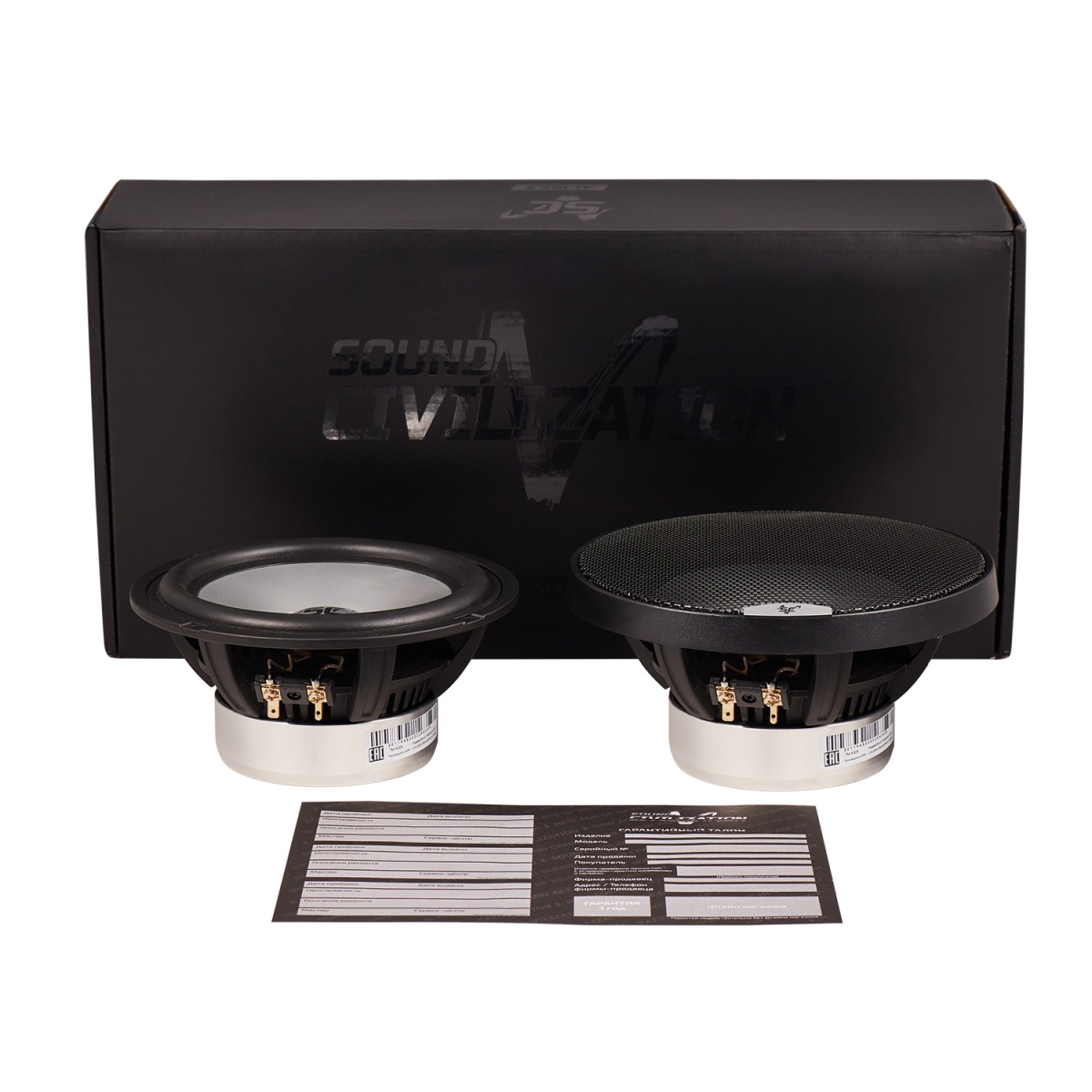 картинка AC 6.5" мидбас KICX SC AL165.5 купить в магазине CAROBASS