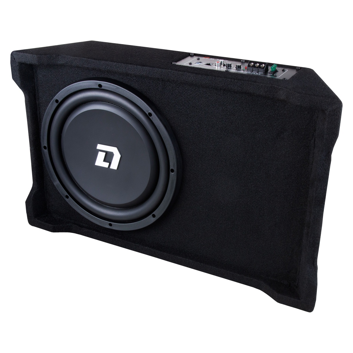 картинка Сабвуфер корпусной активный DL AUDIO Barracuda 12A Flat купить в магазине CAROBASS