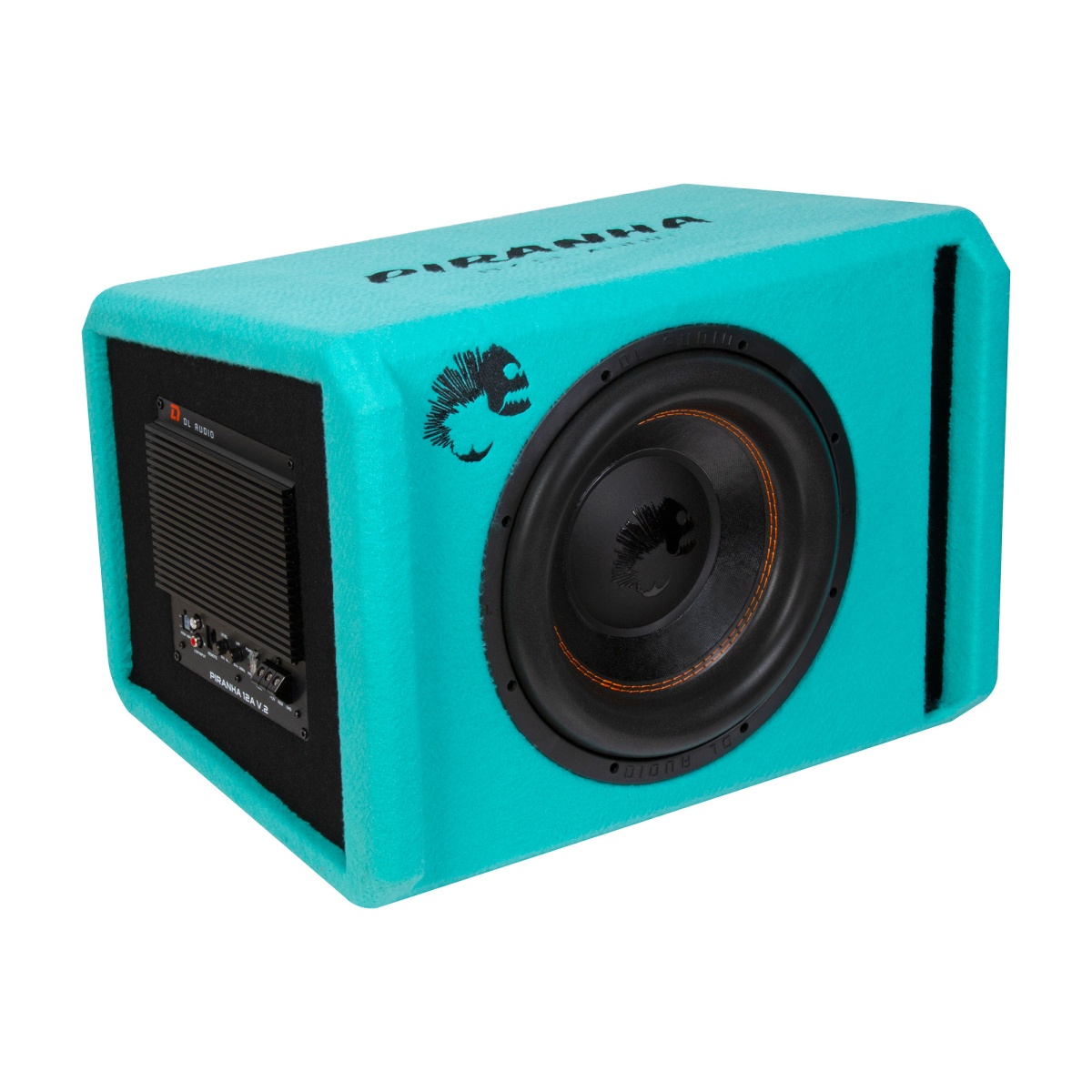 картинка Сабвуфер корпусной активный DL AUDIO Piranha 12A Marine V.2 купить в магазине CAROBASS