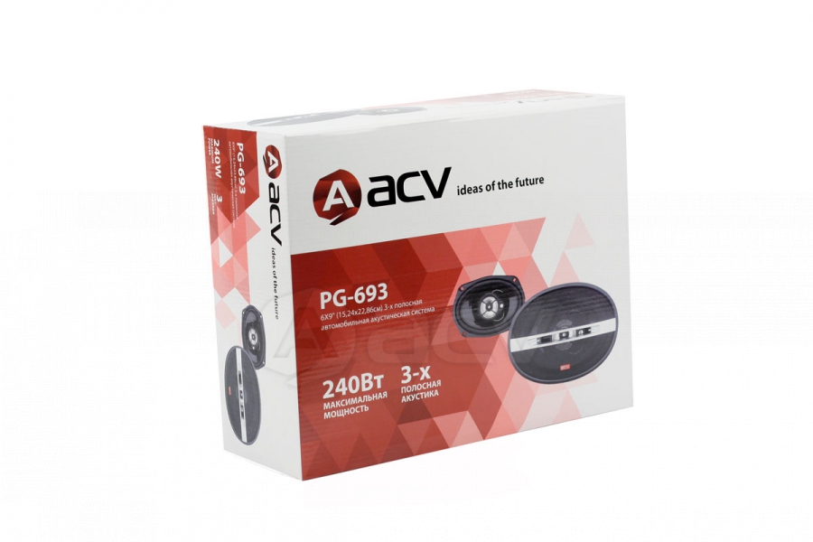 картинка AC 6x9" коаксиальная ACV PG-693 купить в магазине CAROBASS