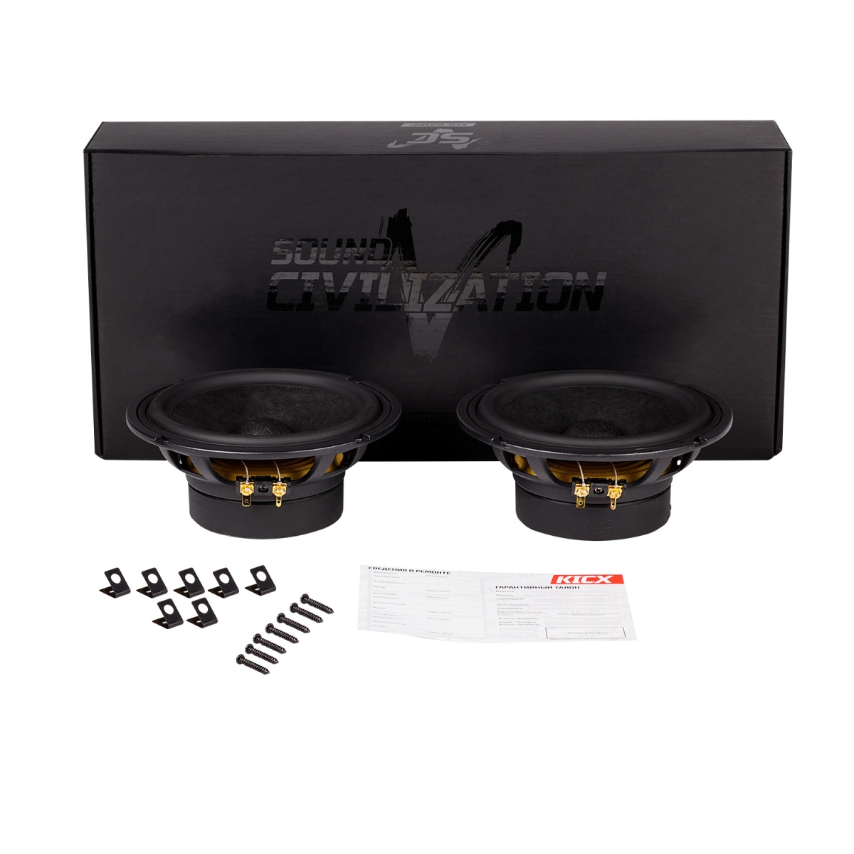 картинка AC 6.5" компонентная KICX SC MS 62WF + MS TW25 купить в магазине CAROBASS