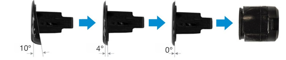 картинка Парковочный радар ParkMaster 21U-4-A (Black) купить в магазине CAROBASS