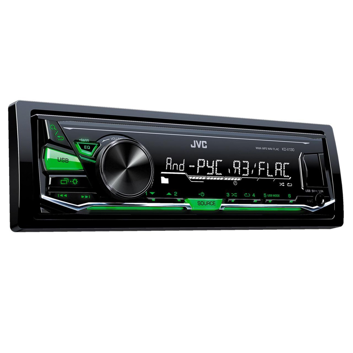 картинка Автомагнитола JVC KD-X130Q купить в магазине CAROBASS