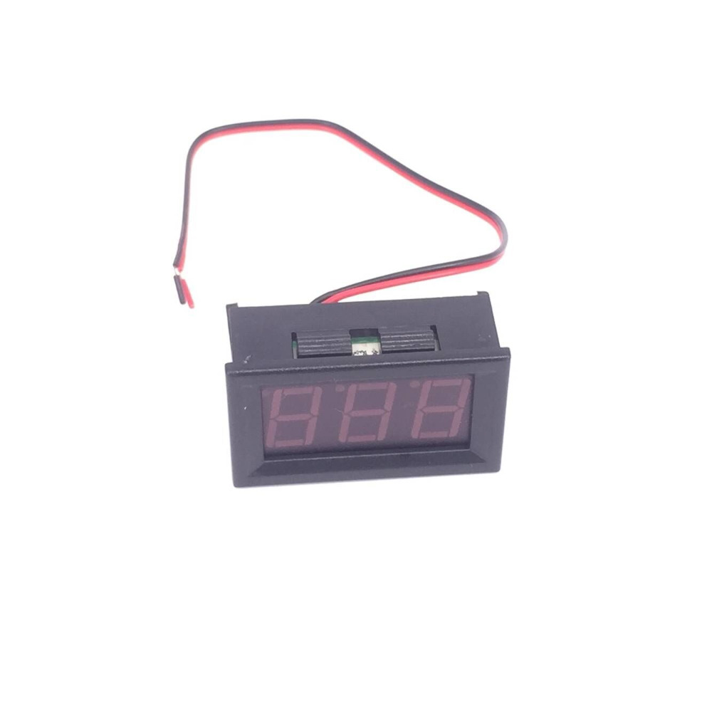 картинка Вольтметр 0.56" (2 провода) DC 4.5-30V 2Cable RED купить в магазине CAROBASS
