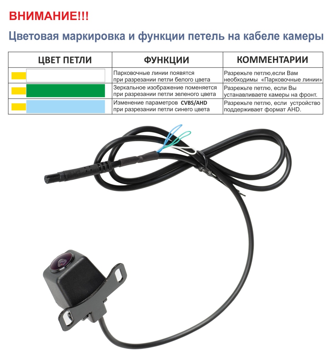 картинка Камера универсальная BLACKVIEW AHD-08 купить в магазине CAROBASS