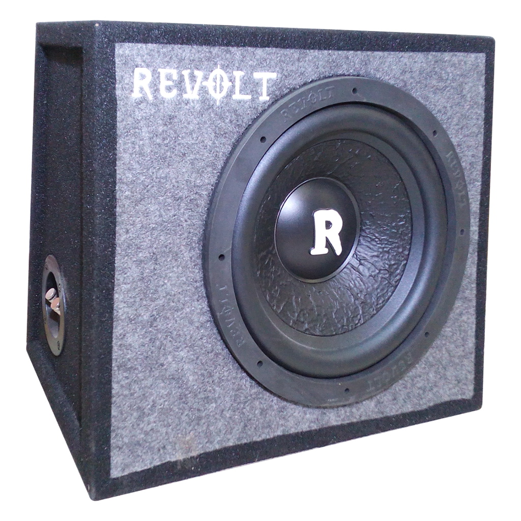 картинка Сабвуфер корпусной 10" REVOLT BRW10 купить в магазине CAROBASS
