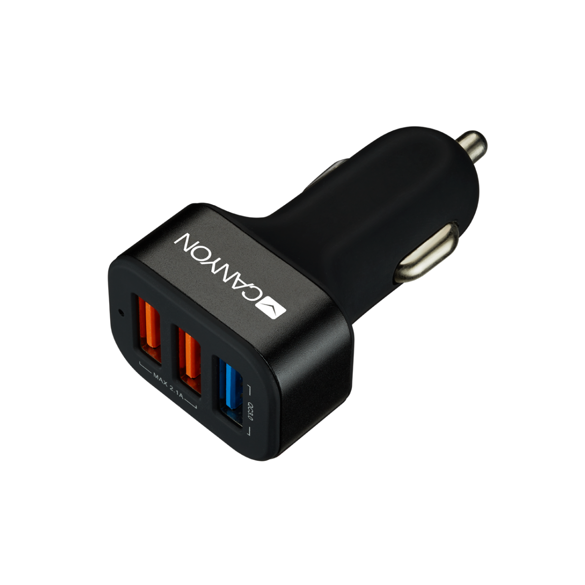 картинка Автомобильное ЗУ CANYON 3 USB 2.4A C-07 купить в магазине CAROBASS