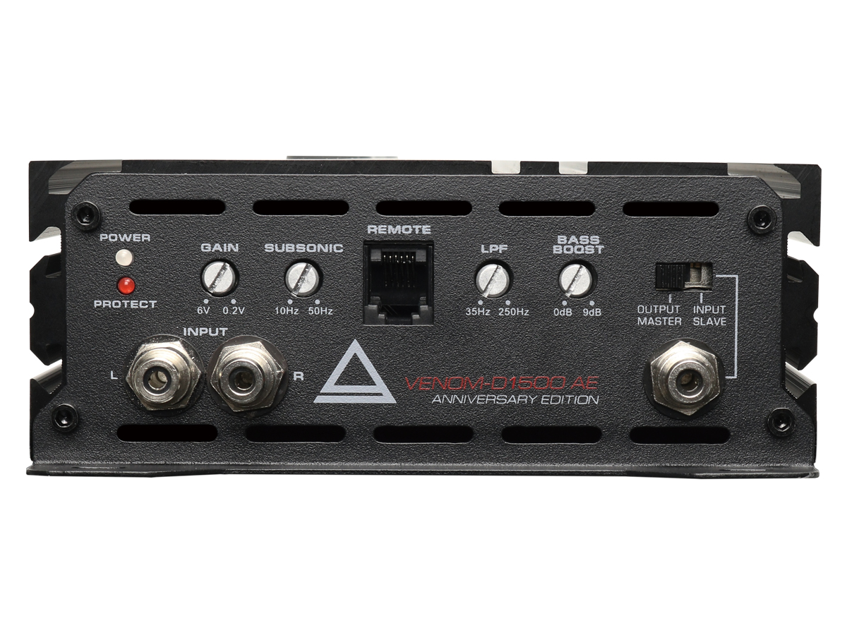 картинка Усилитель 1 канальный AURA VENOM-D1500 AE купить в магазине CAROBASS