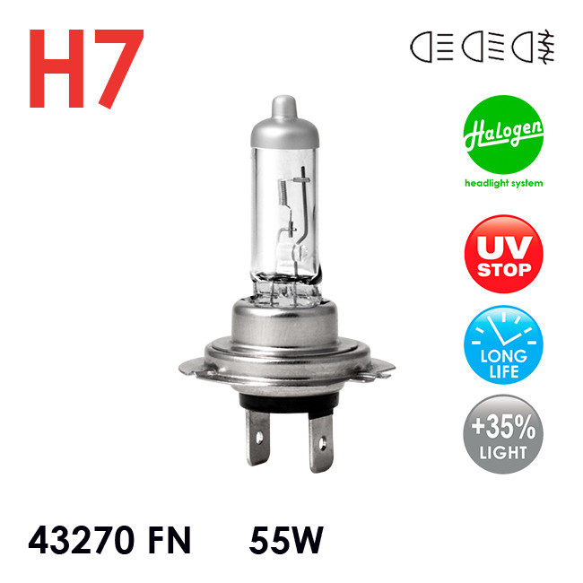 картинка Лампа H7 CELEN (Fianit) 43270FN55W купить в магазине CAROBASS