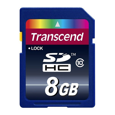 картинка Карта памяти SD Transennd SD 8Gb/10 купить в магазине CAROBASS