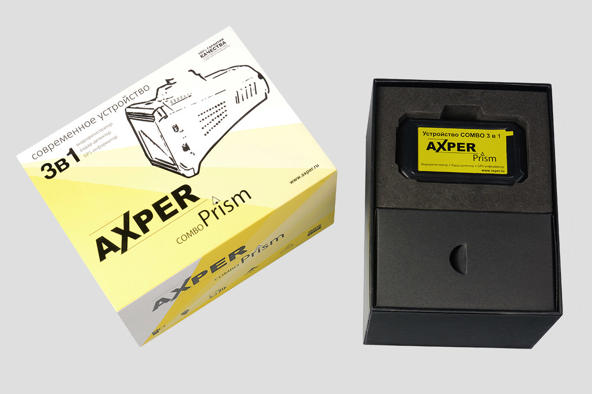 картинка Комбо-устройство AXPER COMBO Prism PRO купить в магазине CAROBASS
