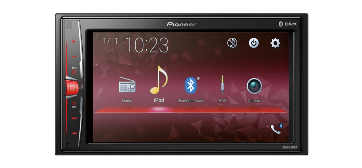 картинка Автомагнитола PIONEER MVH-A210BT купить в магазине CAROBASS