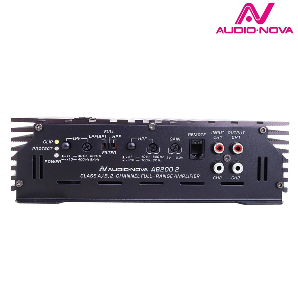 картинка Усилитель 2-х канальный AUDIO NOVA AB200.2 купить в магазине CAROBASS