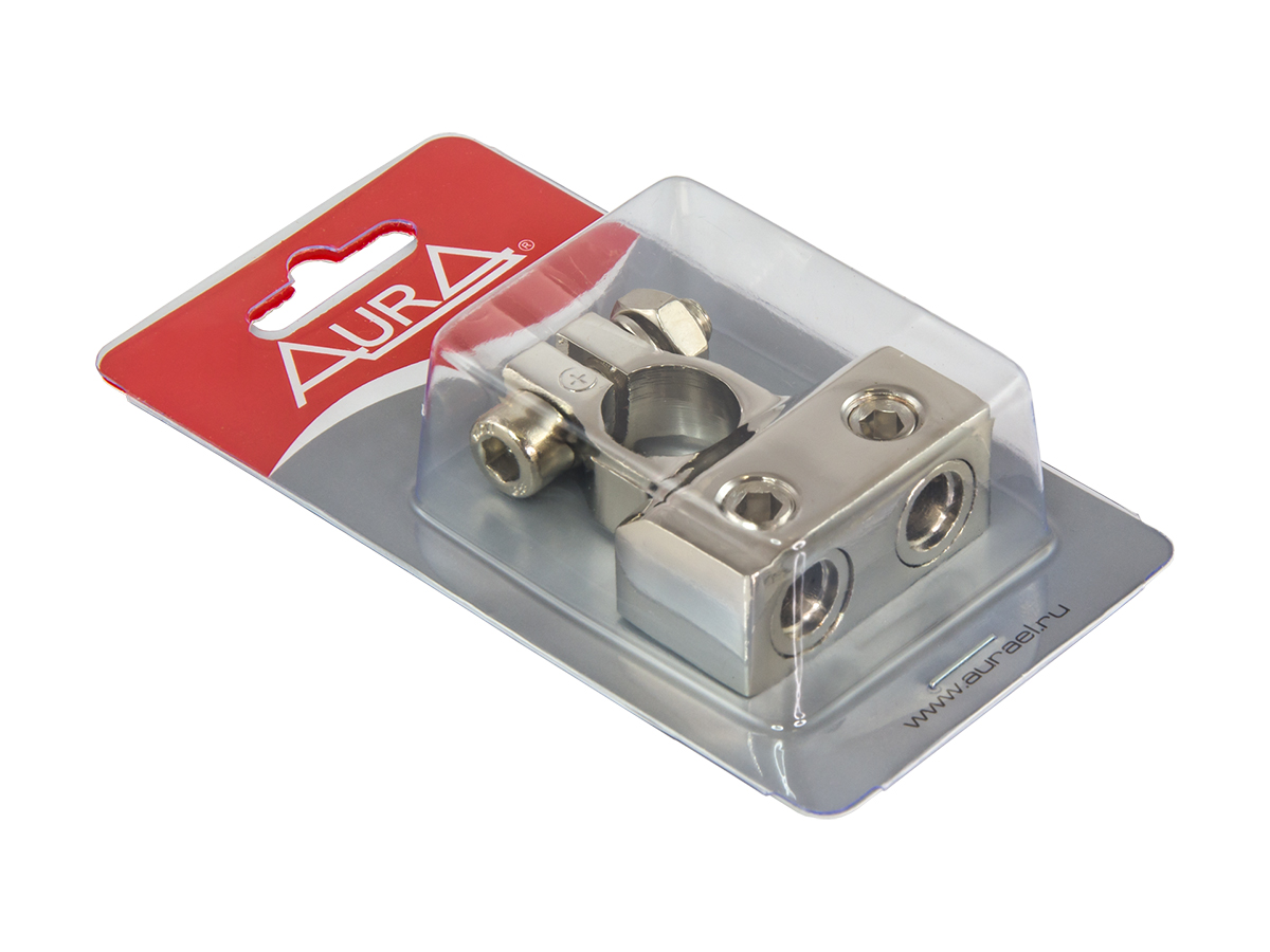 картинка Клемма аккумуляторная AURA (+) BTG-024P купить в магазине CAROBASS