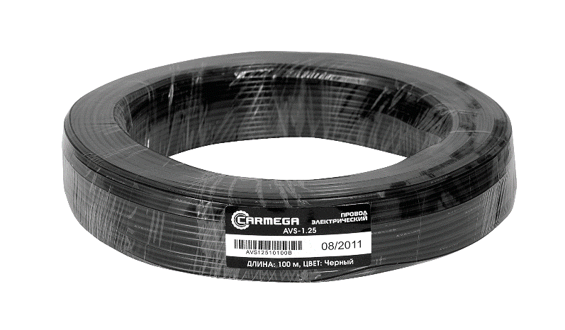 картинка Провод монтажный CARMEGA AVS 1.25 OFC купить в магазине CAROBASS