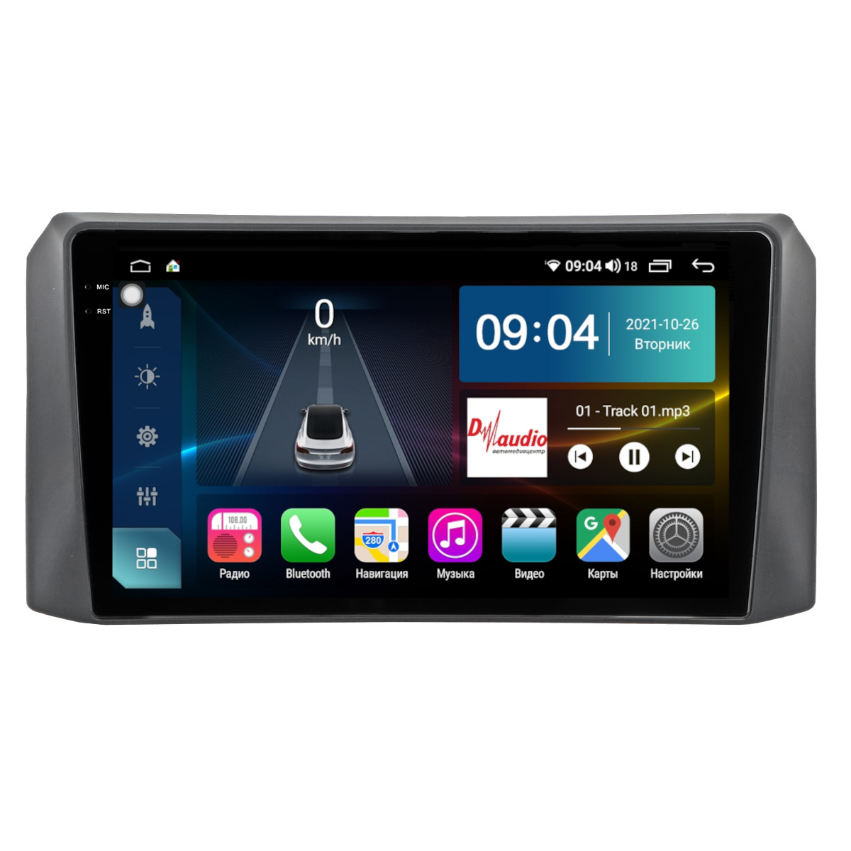 картинка ШГУ Uaz Patriot (2017+) D-audio 9" 8Core 2/32GB 4G WINCA NS998F9S купить в магазине CAROBASS